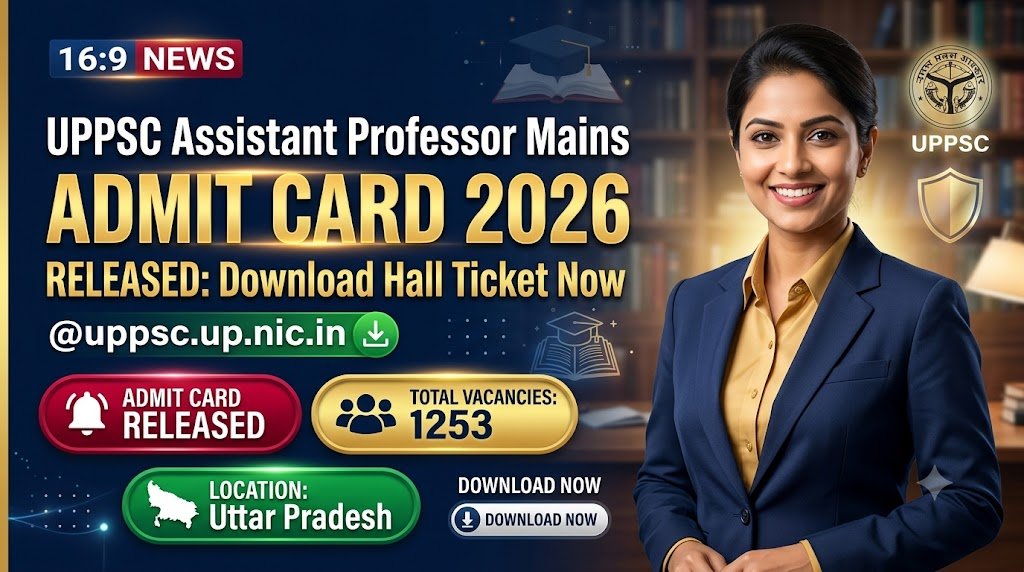 UPPSC Assistant Professor Mains Admit Card 2026 Released: Download Hall Ticket @uppsc.up.nic.in