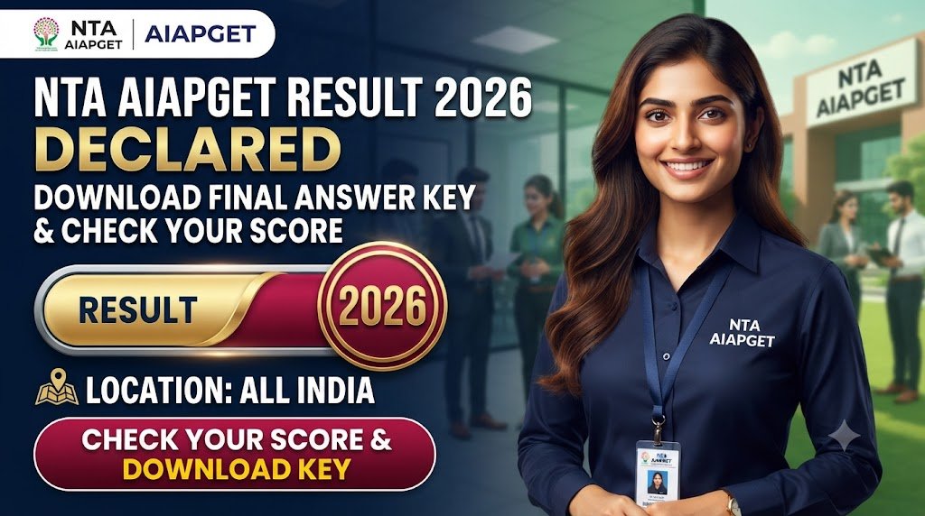 NTA AIAPGET Result 2026 Declared: Download Final Answer Key & Check Your Score