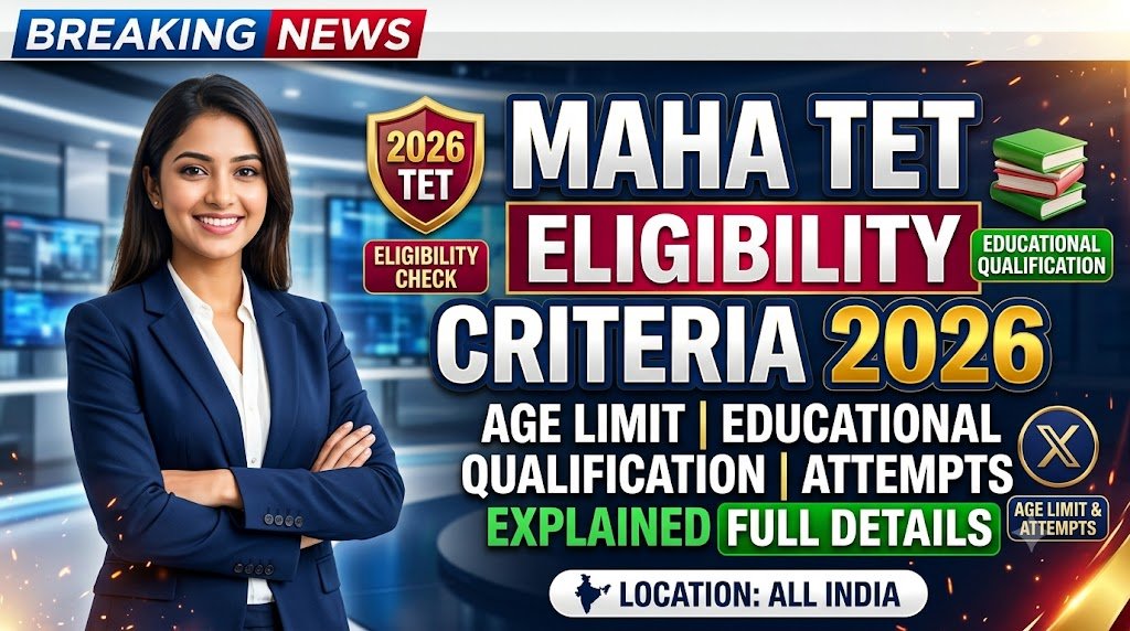 MAHA TET Eligibility Criteria 2026: Age Limit, Educational Qualification & Attempts Explained